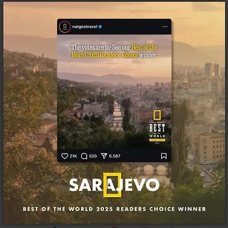 Comfort Bulevar With Garage Sarajevo